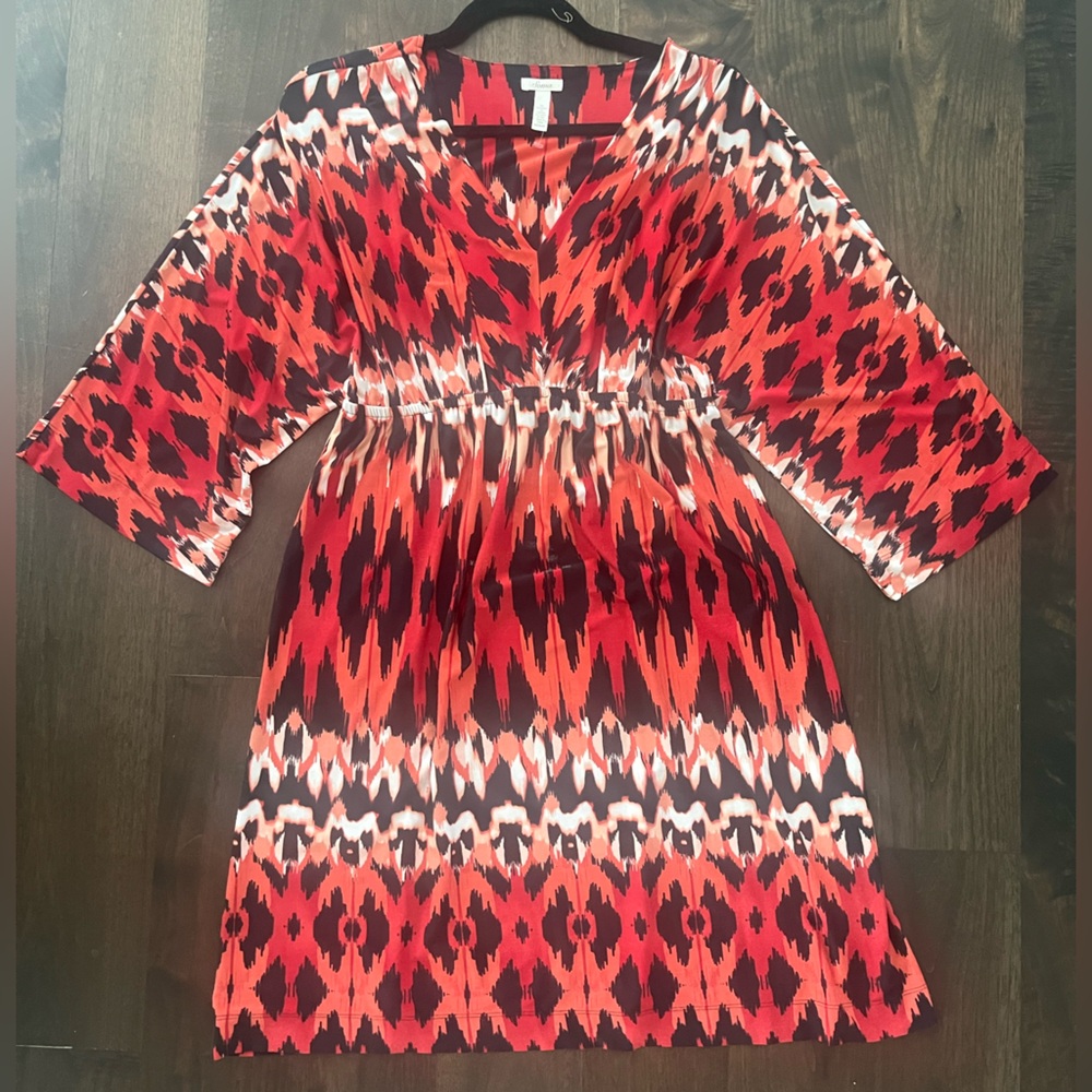 SOMA -  Dress / Cover Up - gorgeous vibrant colors! Super comfortable! Vacation